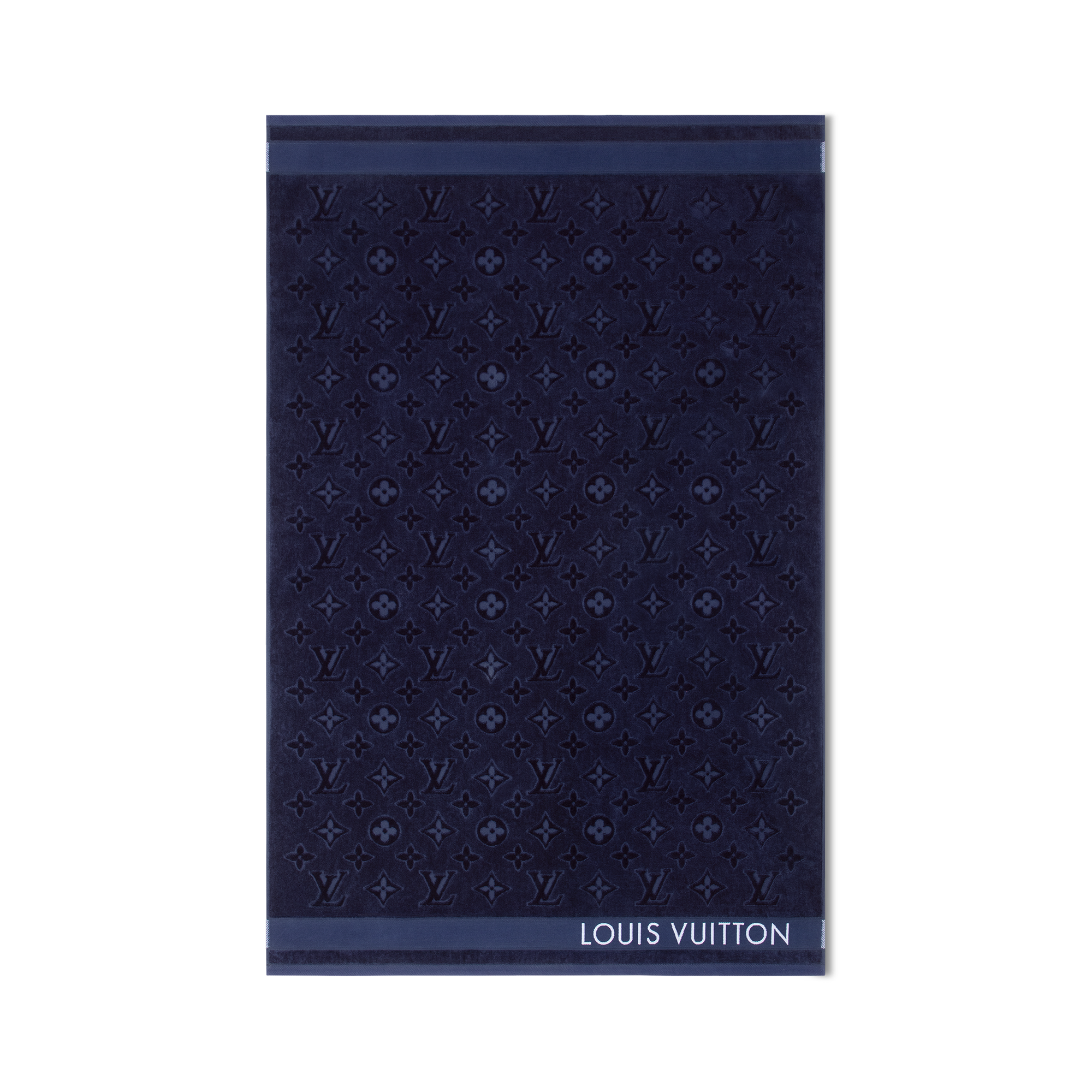 LOUIS VUITTON ビーチタオル Louis Vuitton エレガントなビーチタオル♪ ≪海外限定色 紺